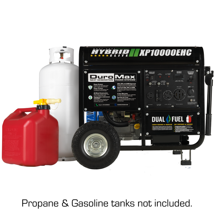 10,000-Watt Dual Fuel Hybrid Portable Generator for Canada
