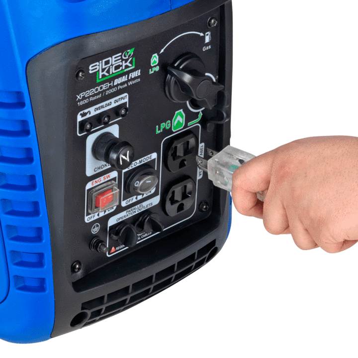 DuroMax XP2200EH 2200-Watt Dual Fuel Digital Inverter Hybrid Portable Generator