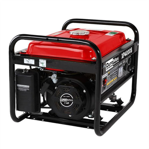 Image of DuroMax XP4000S 4000-Watt 7-Hp Air Cooled OHV Gas Engine Portable RV Generator
