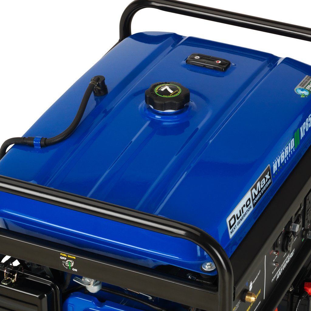 DuroMax XP8500EH 8500-Watt Electric Start Dual Fuel Hybrid Portable Generator