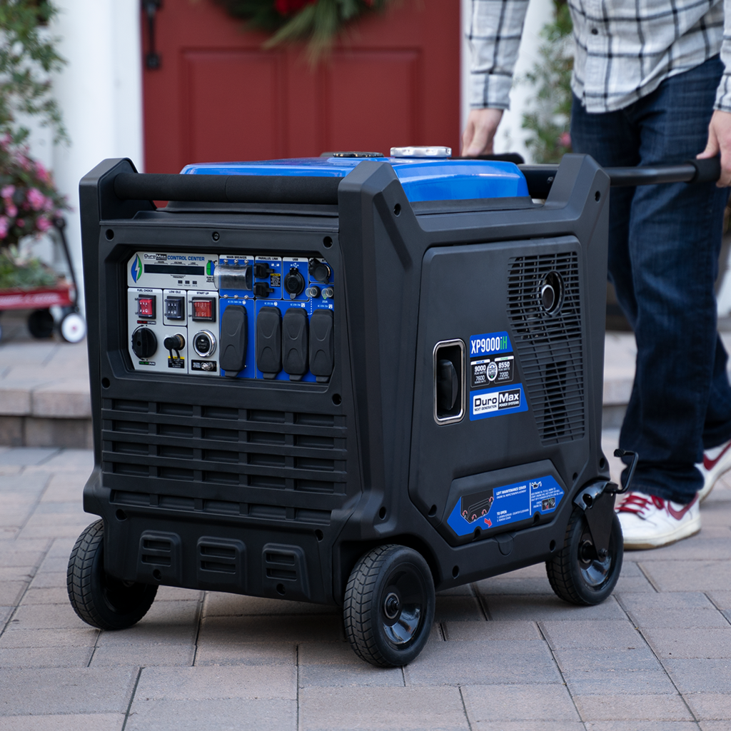 DuroMax XP9000iH 9000-Watt 459cc Dual Fuel Digital Inverter Hybrid Portable Generator