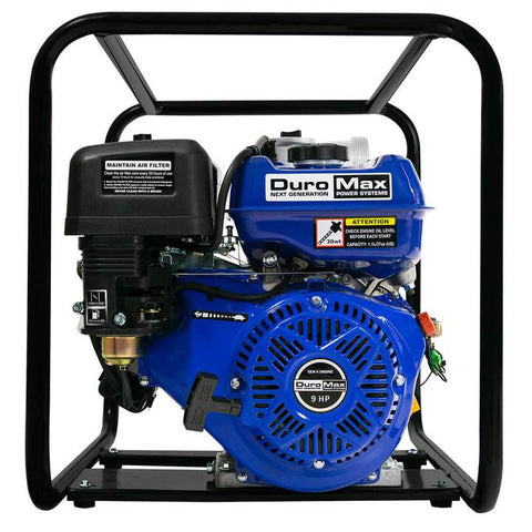 Image of DuroMax XP904WP 9-Hp 427-Gpm 3,600-Rpm 4-Inch Gasoline Engine Portable Water Pump