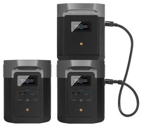 EcoFlow DELTA Max 6.4 Kwh Expansion Bundle