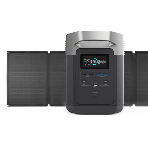 Image of EcoFlow DELTA 1300 Solar Generator & Panel  1800 WATT Complete Power System