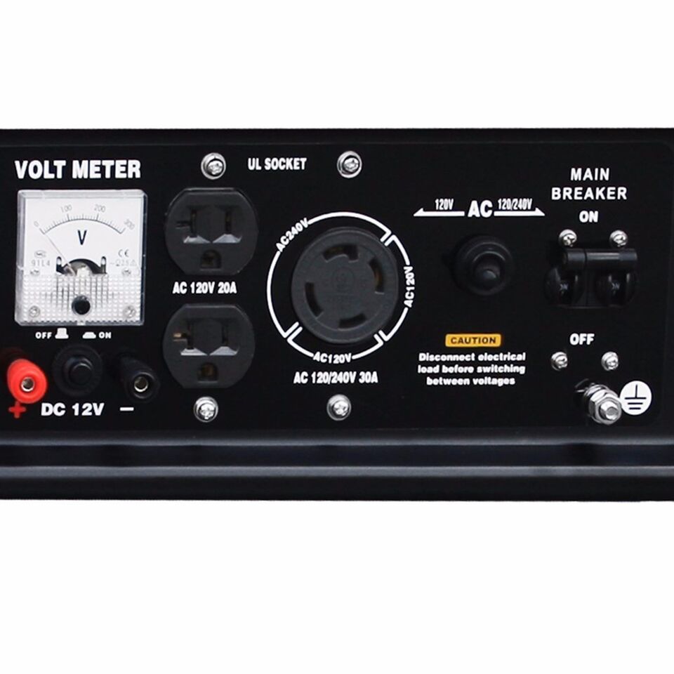 DuroMax XP4400EH 4400-Watt Electric Start Dual Fuel Hybrid Portable Generator