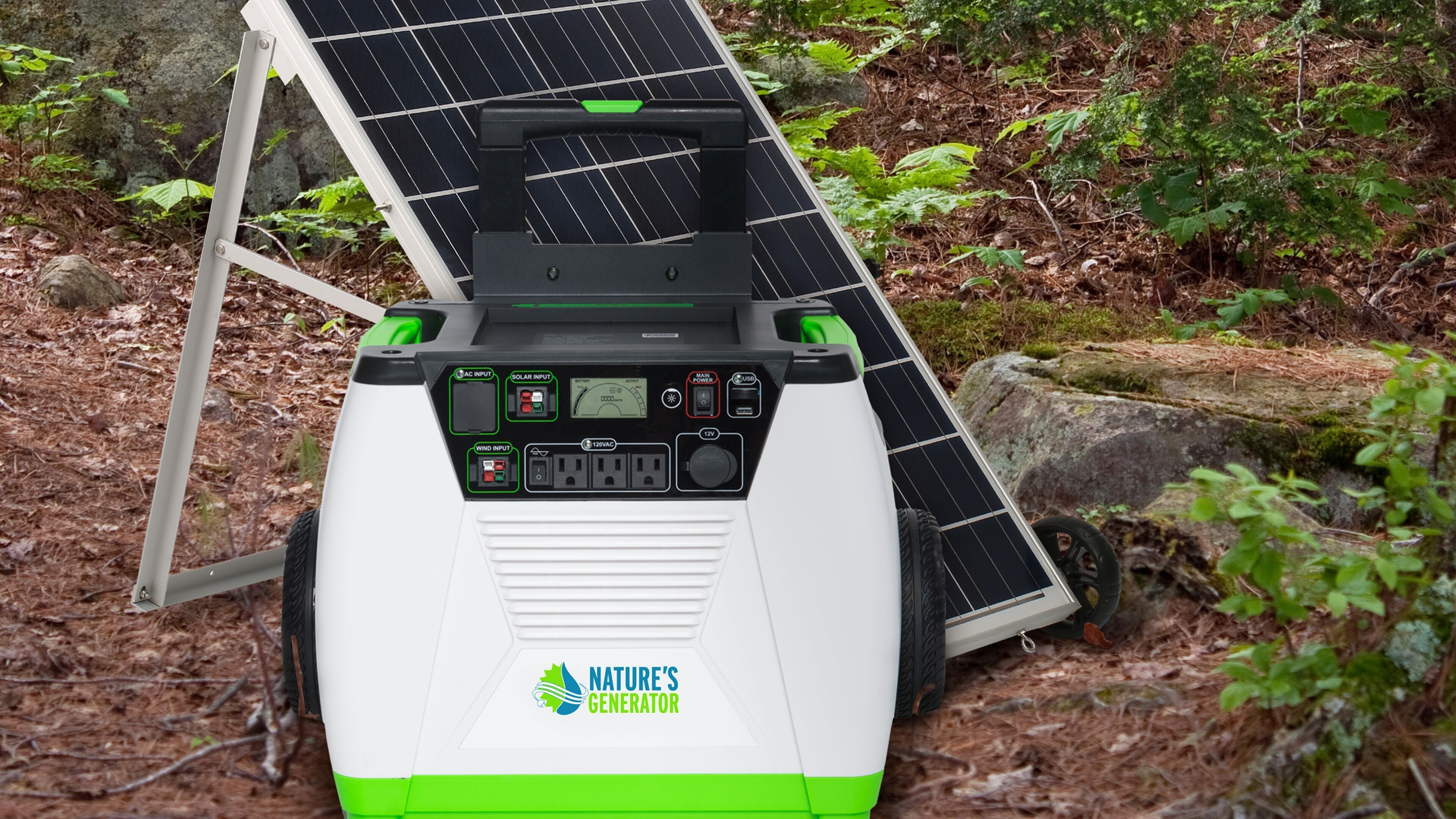 Nature's Generator Gold System - Solar Power Generator  Full Solar Power System - Solar Generator