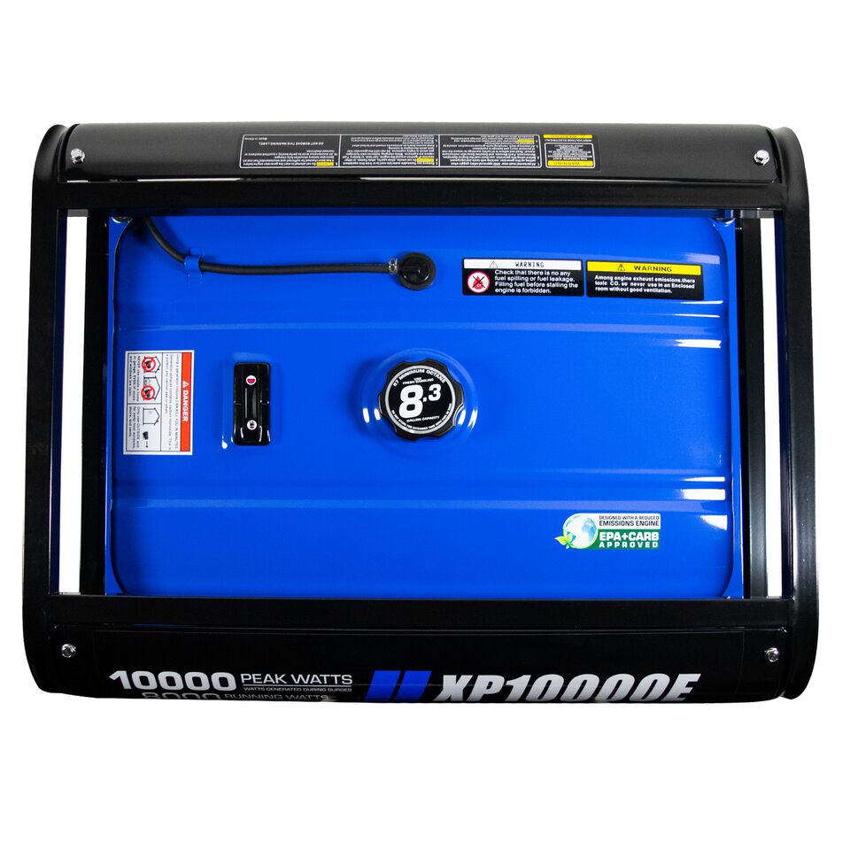 DuroMax XP10000E 10000-Watt  Portable Gas Electric Start