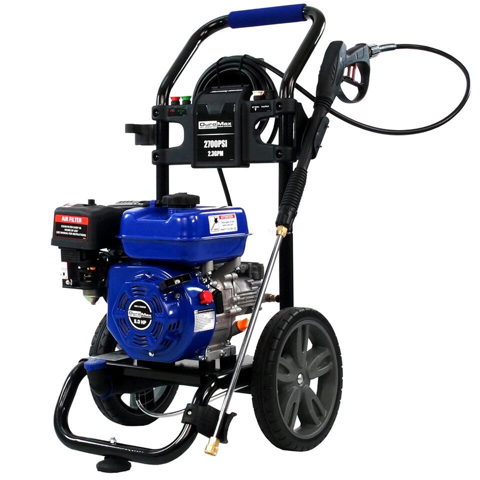 DuroMax XP2700PWS 2700 PSI 2.3 GPM 5 HP Gas Engine Pressure Washer