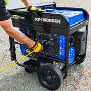 DuroMax XP15000EH 15000-Watt V-Twin Electric Start Dual Fuel Hybrid Portable Generator