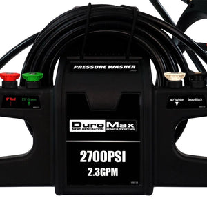 DuroMax XP2700PWS 2700 PSI 2.3 GPM 5 HP Gas Engine Pressure Washer