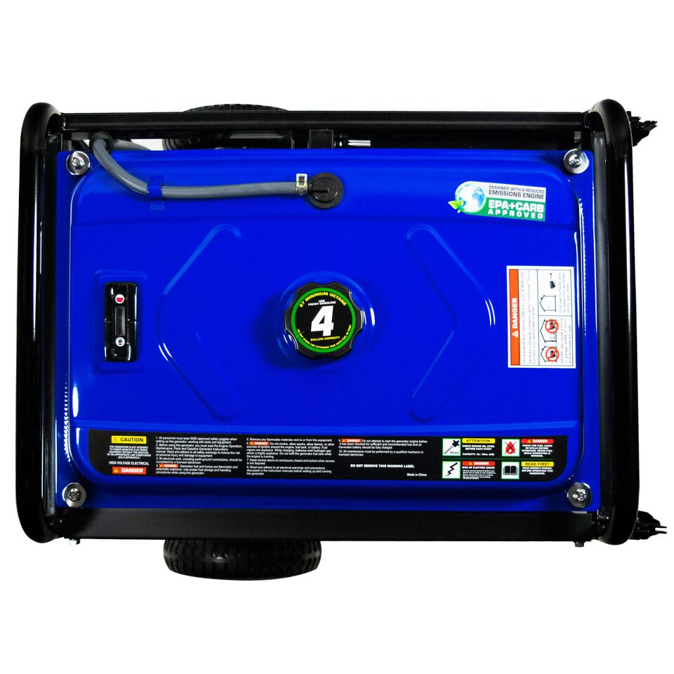 DuroMax XP5500EH 5,500 Watt 7.5 HP Portable Electric Start Gas Propane Generator