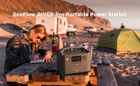 Image of Ecoflow River Pro with 1x 110W Solar Panel
