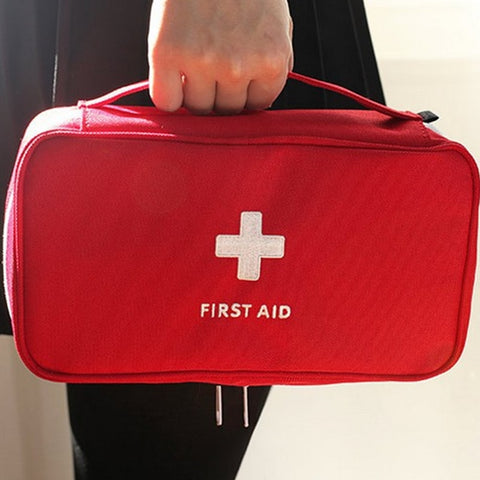 Image of NEW First Aid Kit Emergency Medical First aid kit bag Waterproof Car kits bag Outdoor Travel Survival kit Empty bag