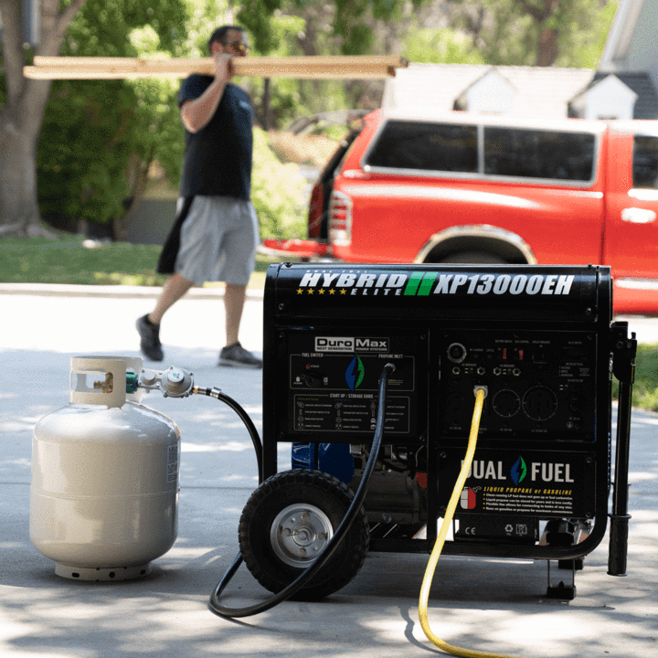 DuroMax XP13000EH 13000 Watt Portable Hybrid Gas Propane Generator