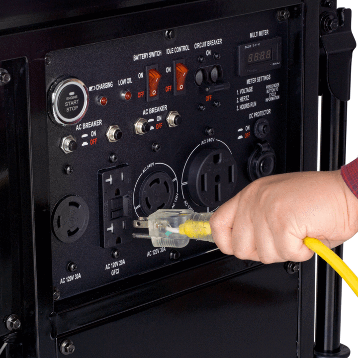 DuroMax XP13000EH 13000 Watt Portable Hybrid Gas Propane Generator