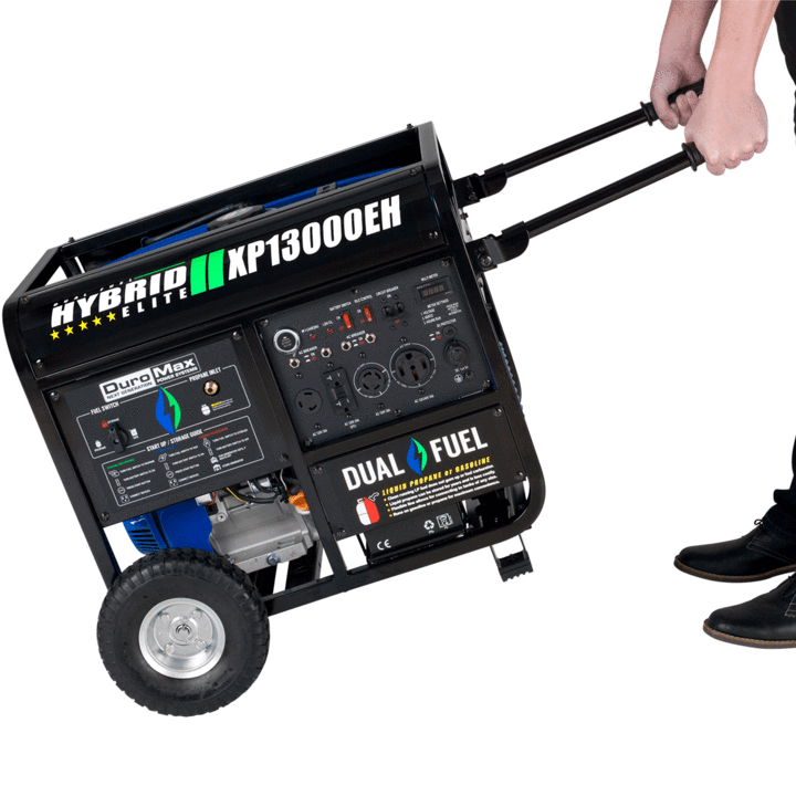 DuroMax XP13000EH 13000 Watt Portable Hybrid Gas Propane Generator
